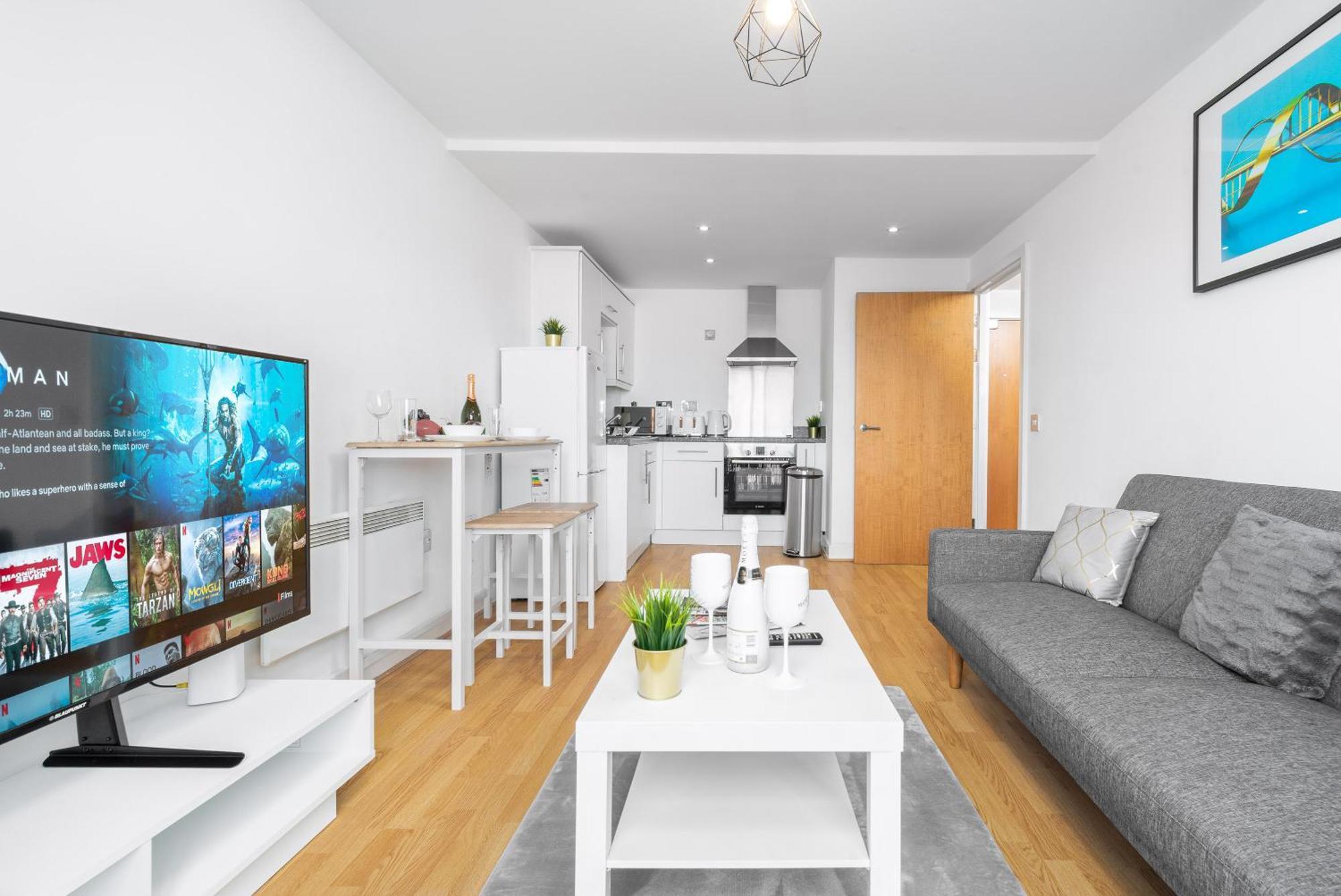 City Centre Apartment - Juliette Balcony - Fast Wifi 19A Birmingham Eksteriør billede